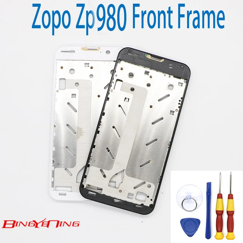 

BINGYENING New Original LCD Front Frame Assembly Replacement For 5.0 Inch ZOPO ZP980 + Fast Shipping