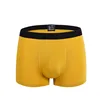 Boxer Men Solid Bamboo Fiber Breathable Comfortable Underwear Man Boxers Super-elastic Shorts Black Underpants Male Panties Gay ► Photo 2/6