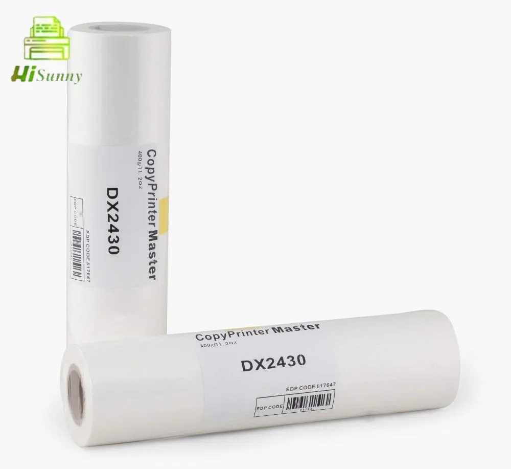 

2pcs for Ricoh DX2330 DX-2330 DX 2330 A4 Paper CopyPrinter Master Roll