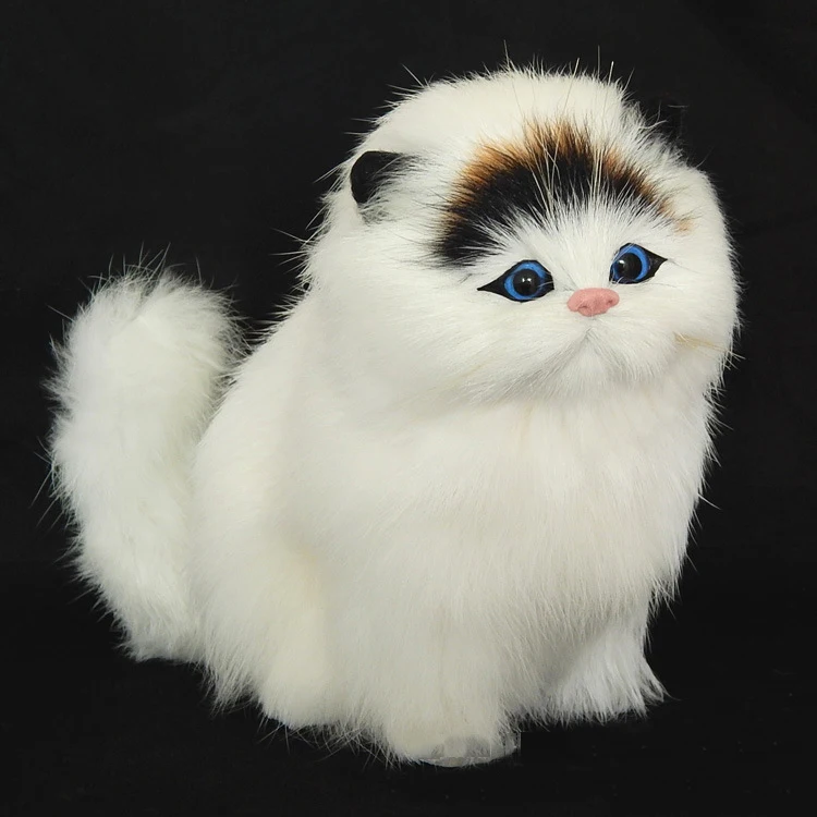 Echt haar Elektronische Haustiere Katzen Puppen