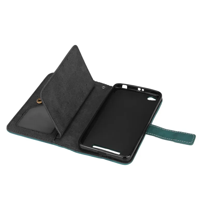 For Coque Xiaomi Redmi 6A 6 Case Cover Luxury Matte Leather Wallet Stand Flip Phone Cases on For Xiaomi Redmi 6A 6 A Case Capa32