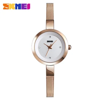 

SKMEI Elegant Dress Ladies Watch Top Luxury Female Clock Fashion Women's Watches Water Resistant Women Wrist Watch reloj mujer