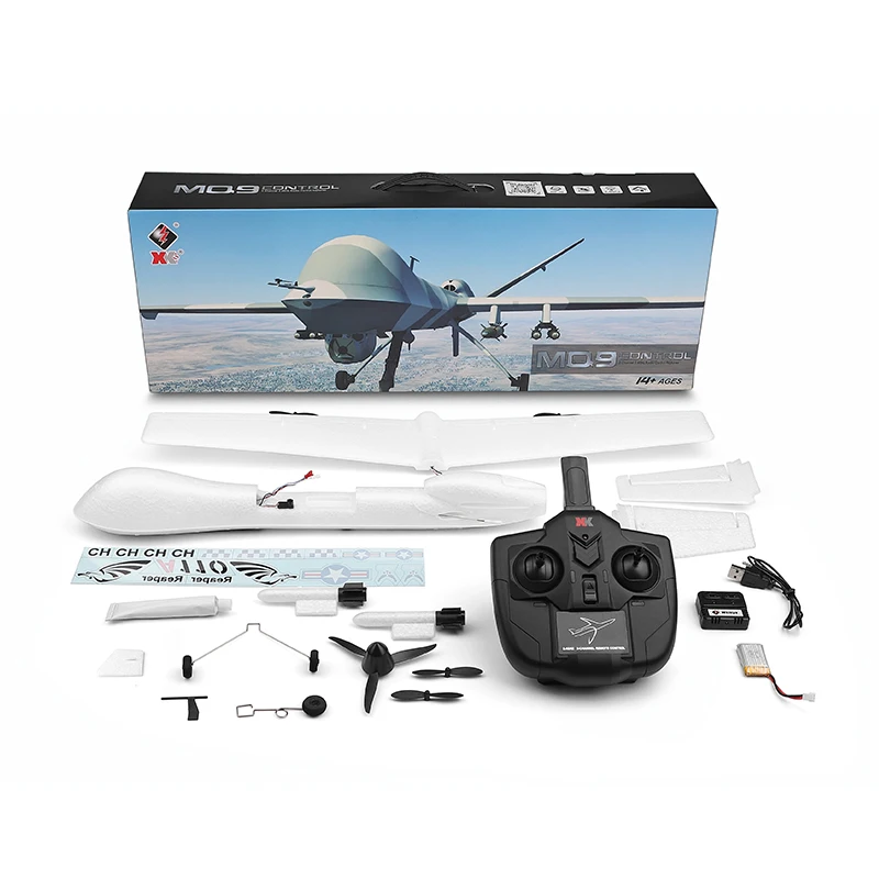 WLtoys фиксированное крыло RC самолет XKS A110 MQ9 Flight 3CH 2,4G радиоуправляемые самолеты 45 мм EPO FPV самолет PNP RC самолет