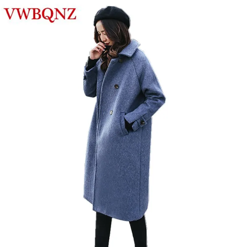 Winter New Women Wool Jacket Coat High quality Warm Loose
