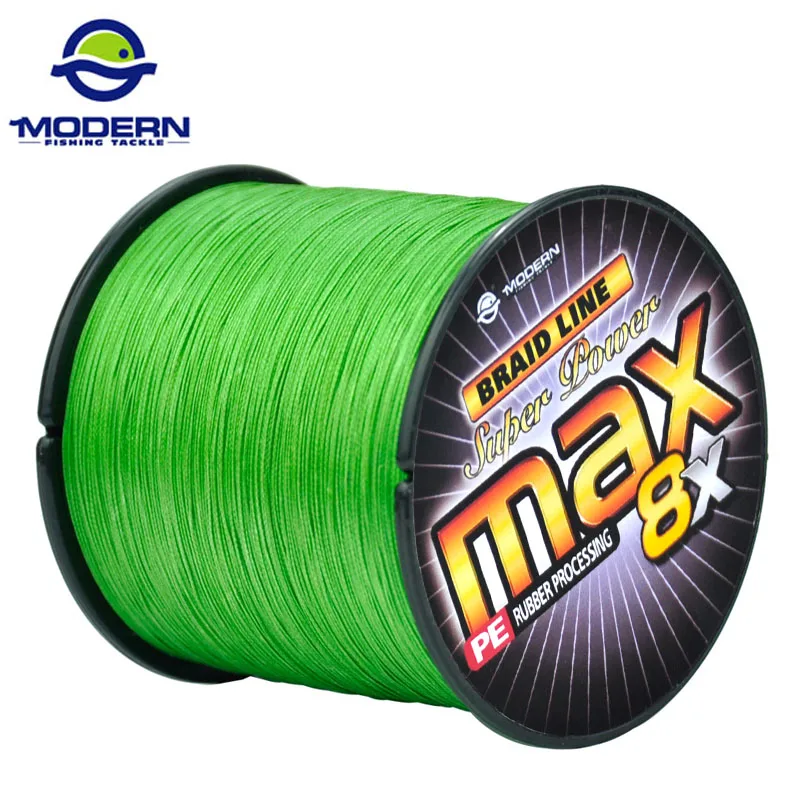 Price 300M MODERN Fishing Line MAX 8X Japan Multifilament PE Wear resistant Braided Fishing Rope 8 Strands Braided Wires 20 to 100LB