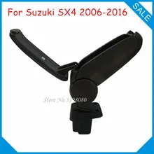 Бесплатная доставка Для SUZUKI SX4 2006-2016 автомобиль подлокотник, интерьер автомобиля аксессуары Запчасти центр подлокотник бардачок подлокотника Авто Запчасти