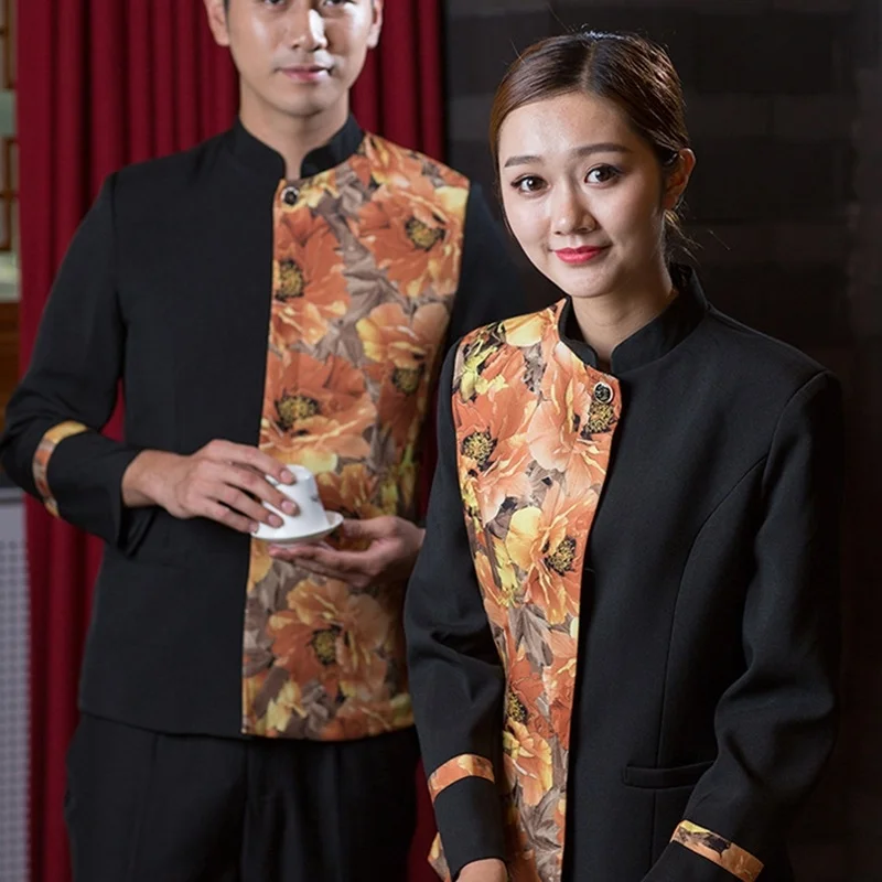 Hotel uniform hotel supplies clothing Waiter and waitress uniforms