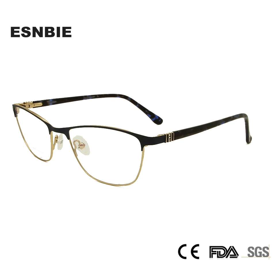 Montature Per Occhiali Da Vista Da Donna In Lega Di Metallo Montature Per Occhiali Da Vista Da Donna Montatura Da Vista Con Strass Miopia Occhiali Da 