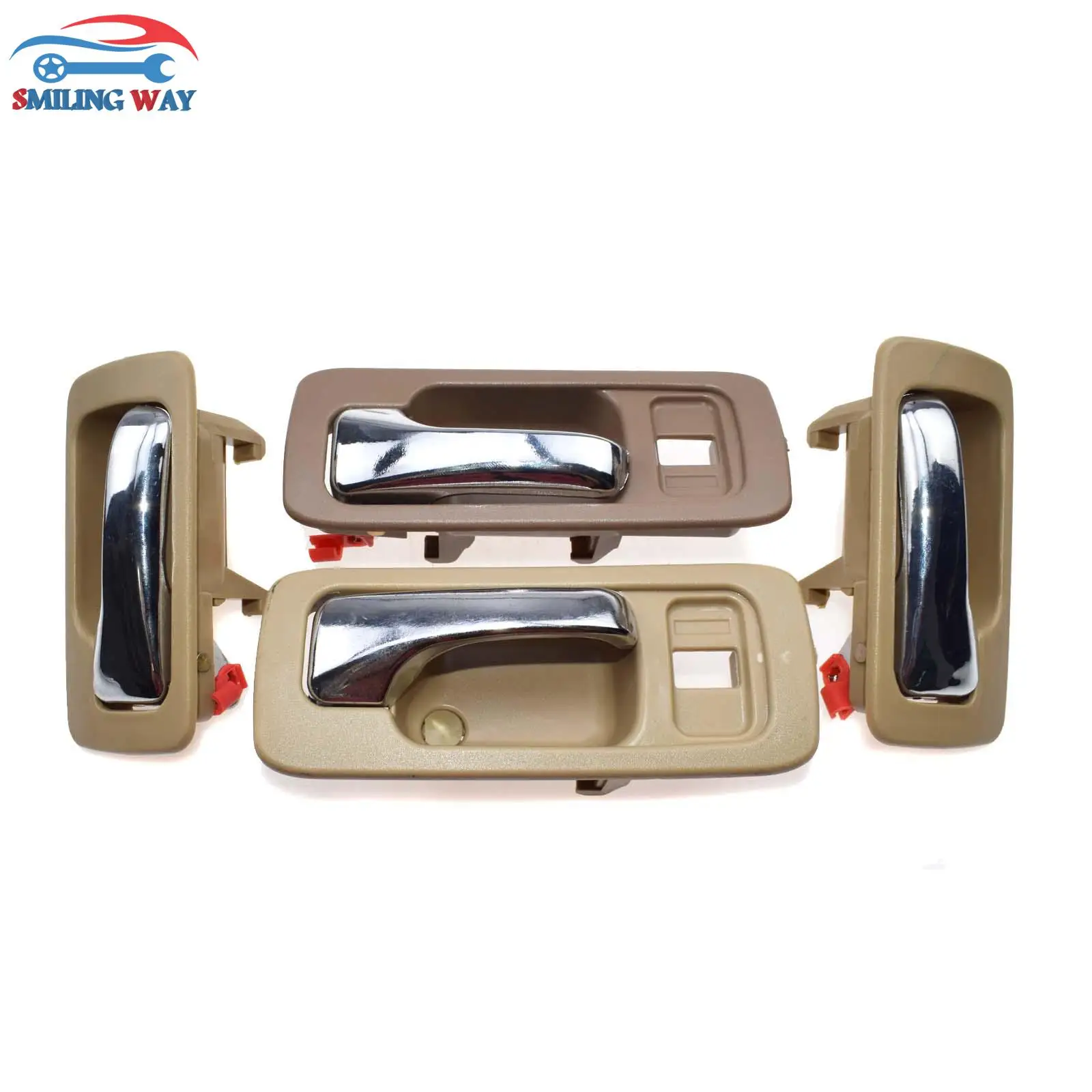 Us 23 96 12 Off Smiling Way 4pcs Inside Interior Door Handle Front Rear Left Right For Honda Accord 1990 1991 1992 1993 In Interior Door