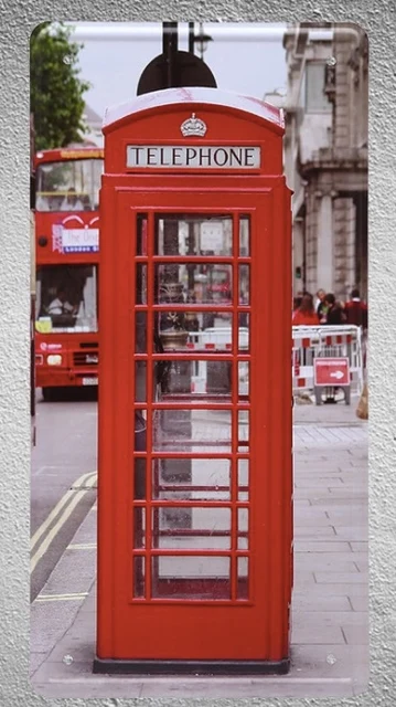 1 Pc London Uk Britain Manchester Phone Booth Plaques Tin 1 Pc London Uk Britain Manchester Phone Booth Plaques Tin Plates Signs Wall Decoration