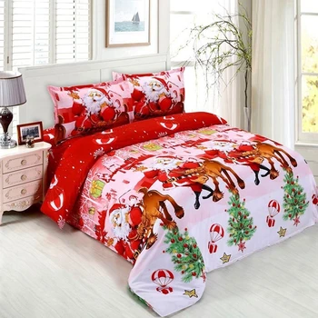

Fashion baby Bedding Set Cotton 3D Duvet Cover Set Bedsheet Pillowcase Duvet Cover Twin Full King bed linen Bed For Christmas