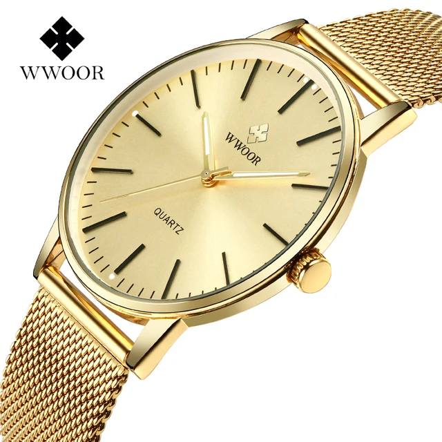 Best Price WWOOR Top Brand Luxury Mens Watches Men Casual Analog Business Quartz Watch Men Sport Waterproof Gold Watch Relogio Masculino Best Price WWOOR Top Brand Luxury Mens Watches Men Casual Analog Business Quartz Watch Men Sport Waterproof Gold Watch Relogio Masculino