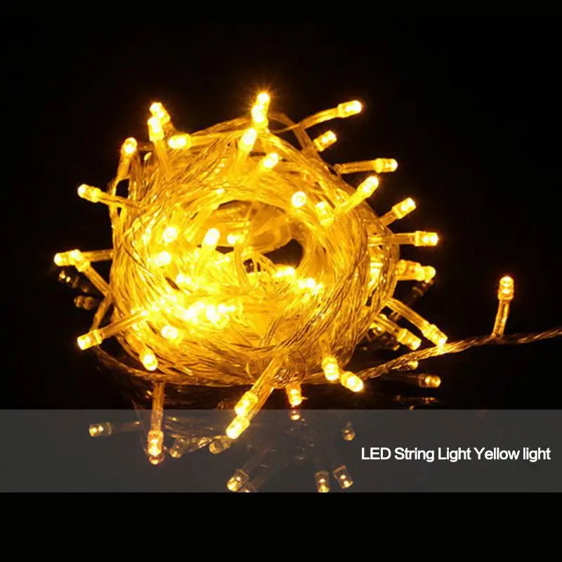 

10M LED string Fairy light holiday Patio Christmas Party Wedding decoration AC220V Halloween Patio Party Decorations garland