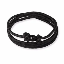 LKO 2017 HOT Alloy Bracelet Multilayer Rope Bracelet for Women&Men Friendship Bracelets High Quality