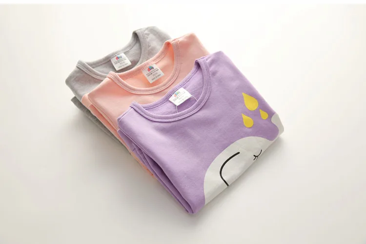 2018 Spring Autumn Female 2-10 Years Old Children'S Birthday Gift Long Sleeve Cartoon Elephant Baby Kids Sweatshirt For Girls (17)