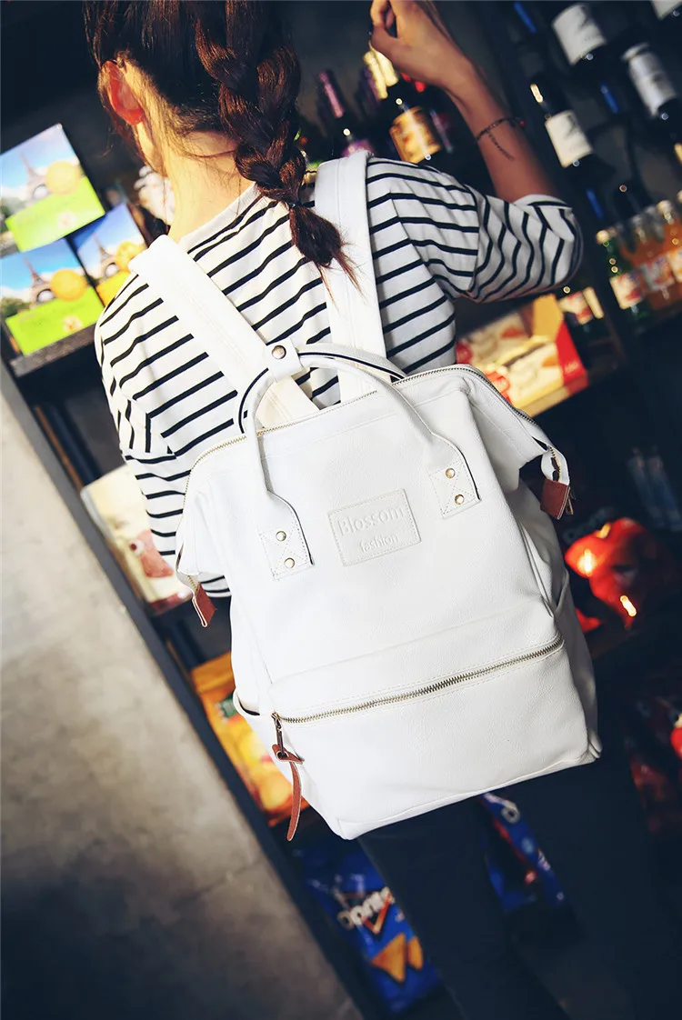 Fashion Mummy Diaper Bag Backpack Leather Waterproof Maternity Nappy Bag Large Capacity Travel Mother Handbag For Mom Baby Care (9)