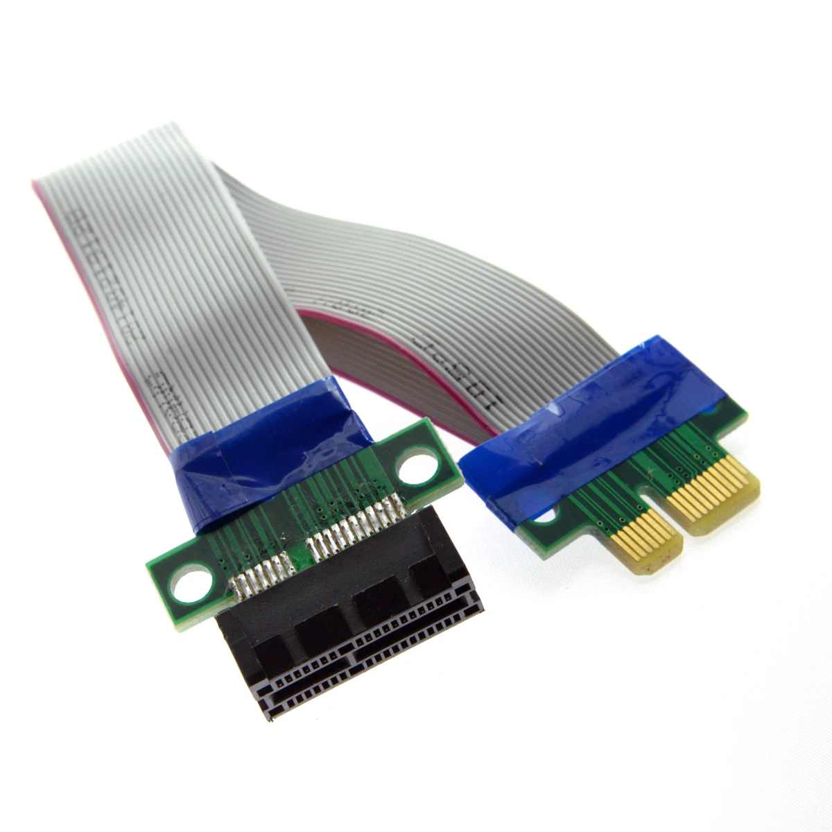 

10pcs/lot Cablecc Chenyang PCI-E Express 1X Slot Riser Card Extender Extension Ribbon Flex Relocate Cable 20cm