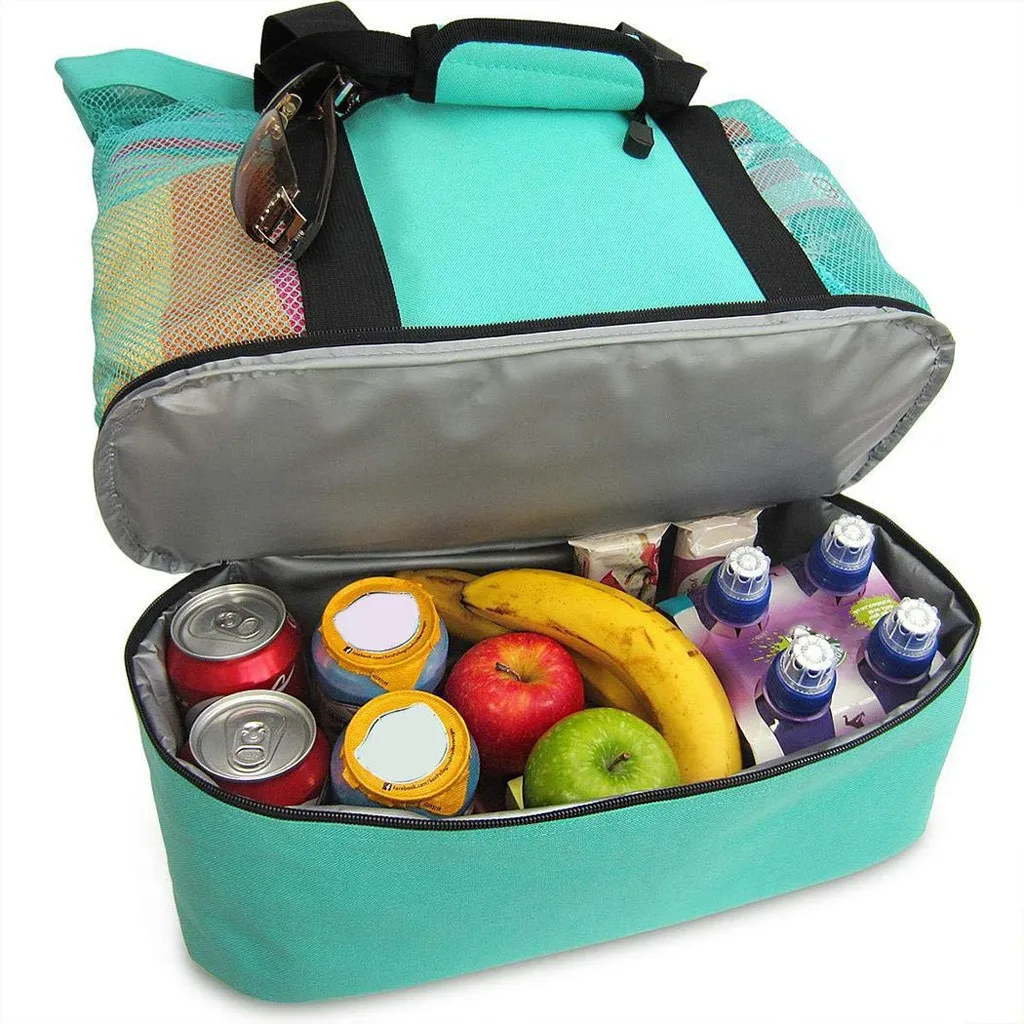 

ISHOWTIENDA Multi-function Insulated Cooling Backpack Picnic Camping Rucksack Refrigerator Bag Women Kids Thermal Bag Lunch Box
