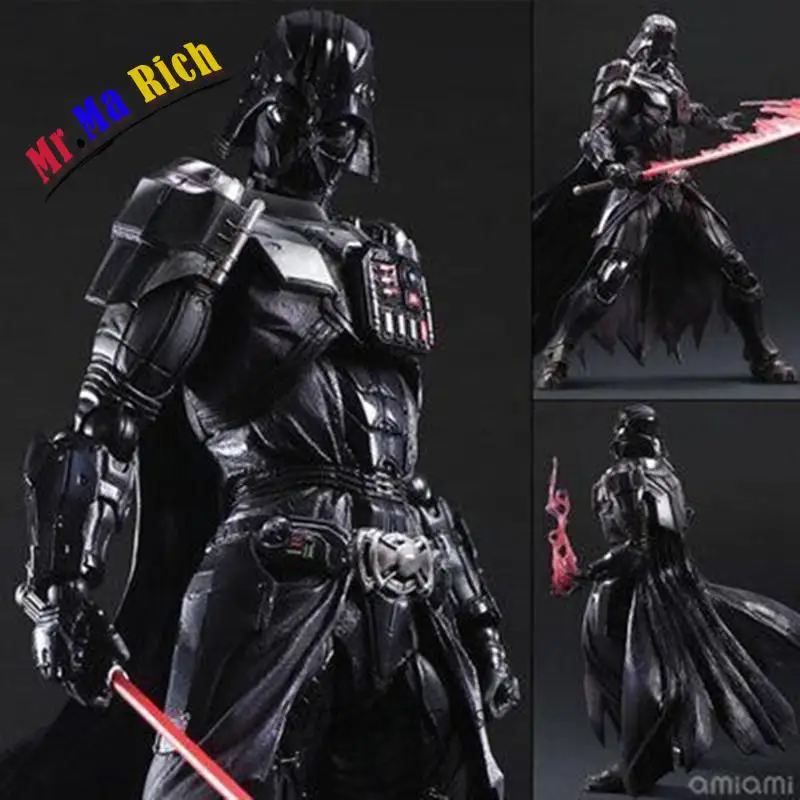 

Star Wars Action Figure Playarts Kai Darth Vader Toys Collection Model Pvc 275mm Star Wars Vader Play Arts Kai