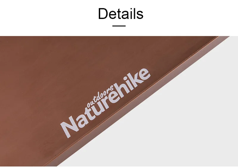 Naturehike NH17Z001-L портативный складной стол для кемпинга с алюминиевой столешницей для пикника на открытом воздухе барбекю для приготовления пищи