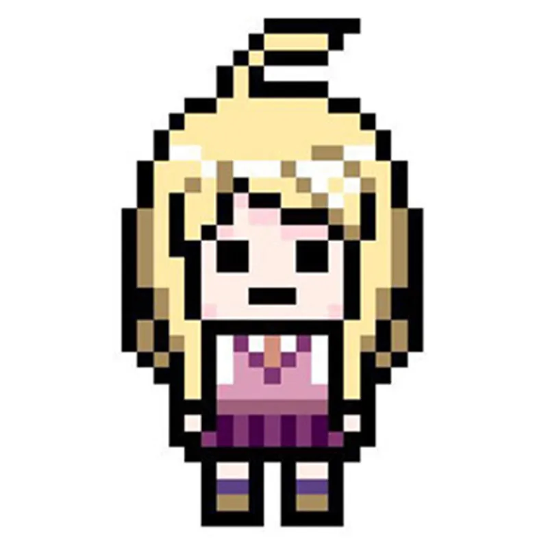 Аниме Danganronpa V3: Harmony Kokichi Oma Ki bo Shuichi Pixel брелок мультфильм косплей Рождественский