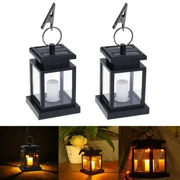 

Portable Solar Light Waterproof Outdoor Garden light Flickering Candle LED Light Yard lamp Lawn Light Home Street Decoration