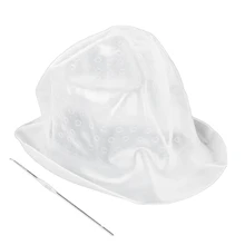 Набор для окрашивания волос Подсветка Краска шляпа Кепки с металлическим крюком Парикмахерская Ножницы Парикмахерские аксессуар