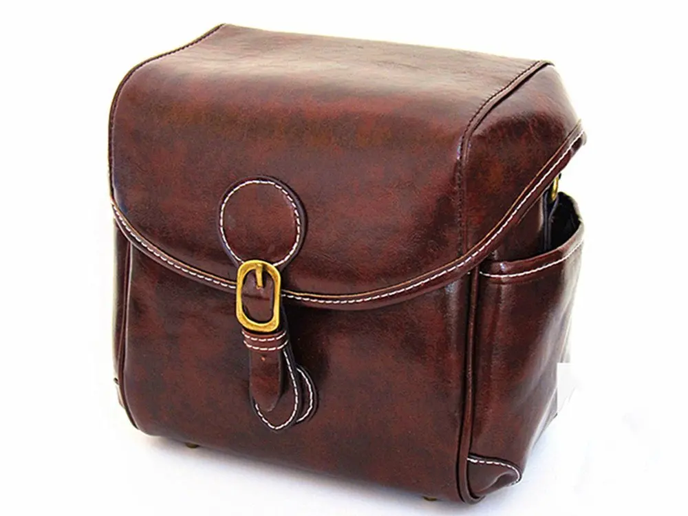 limitX Vintage Leather Camera Case Shoulder Bag for Olympus OMD EM1 EM5 EM10 OM D E M1 E M5 E