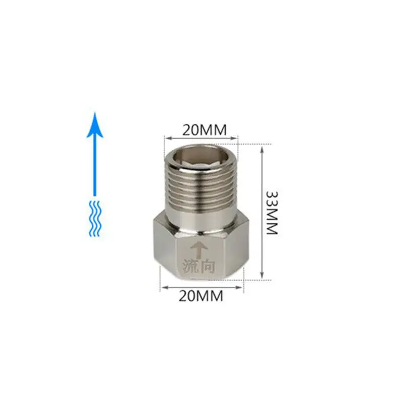 1/2 ''bsp женский наружная резьба медный обратный клапан однопутная в одну сторону разъем обратного потока превентор фитинги для труб для воды