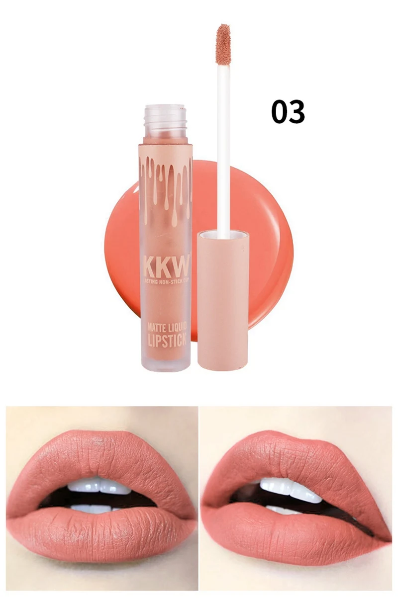 4pcs/set Lip Gloss Woman Makeup Gift For Friend Set Matte Lipstick Waterproof Long Lasting Lip Beauty Makeup Cosmetic