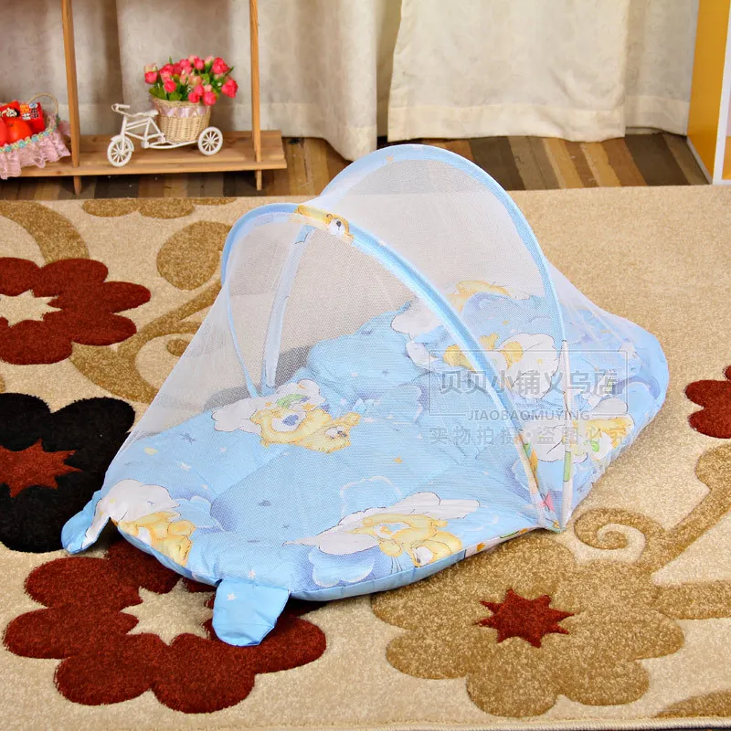 Portable Baby Crib Mosquito Net Tent Function Cradle Bed Infant
