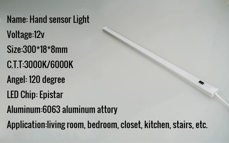 hand sensor night light