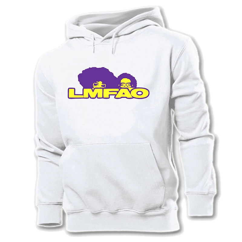 

Rocking Cool LMFAO MY CHEMICAL ROMANCE THE BLACK EYED PEAS men's cotton graphic hoodie sweatshirt personality hooded pullover