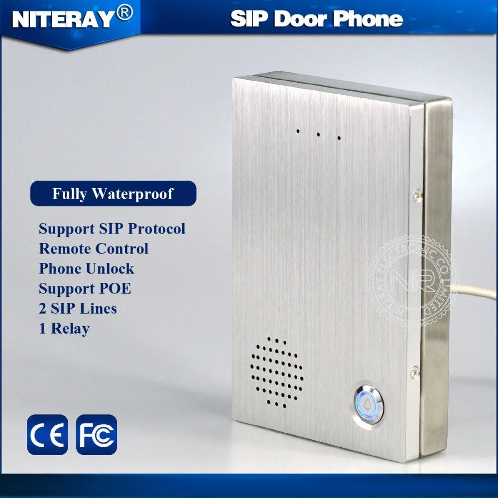 

Gate Remote Control Access Door Intercom SIP Door Phone