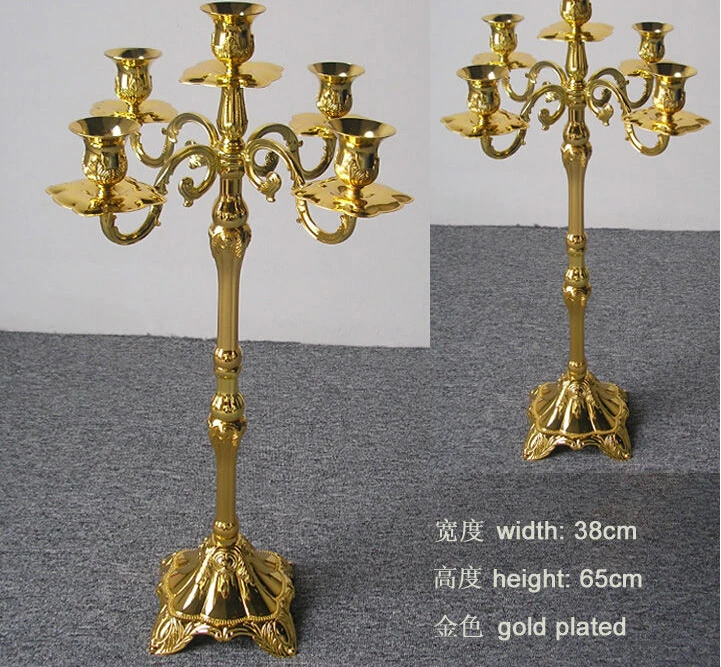 Candleholders Large Brass Candlestick Large Brass Candelabra Antique
