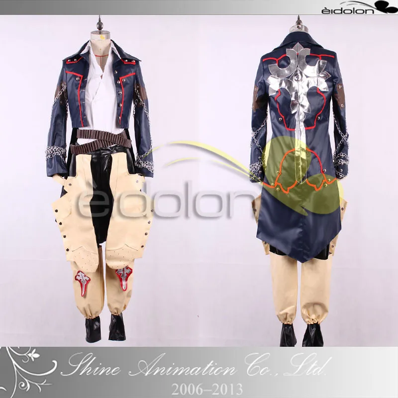 Game Anime Movie GUNGRAVE Brandon Heat Suit Uniform Cosplay Costume Any Size Free Shipping