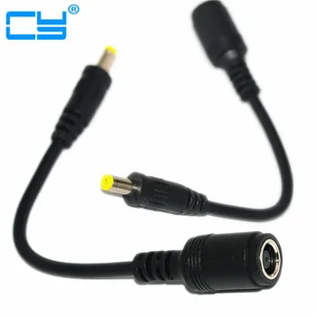 

100pcs/lot High quality 7.4*5.0 female to 4.8*1.7 90W laptop power adapter For HP For Compaq, Free shipping By DHL UPS