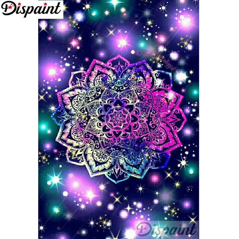 

Dispaint Full Square/Round Drill 5D DIY Diamond Painting "Paper cut flower" 3D Embroidery Cross Stitch Home Decor Gift A12443
