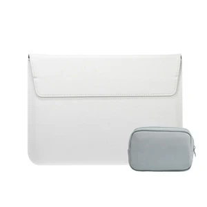 Кожаный чехол для Macbook Air 13 Pro retina 11 12 13 15 чехол для ноутбука Xiaomi Pro 15,6 чехол для 13,5 - Цвет: white sets