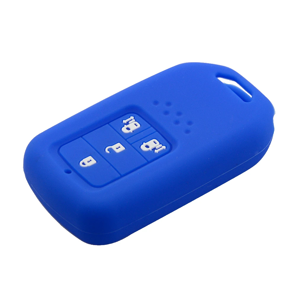 4 buttons silicone car key case for Honda 5