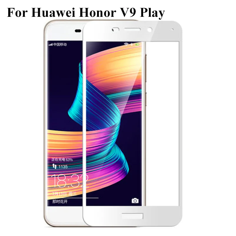 9H полная защита для экрана Huawei Honor V9 Play полное покрытие защитная пленка
