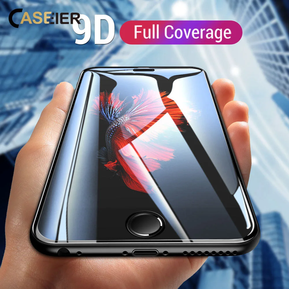 9D закаленное стекло CASEIER для Samsung Galaxy A5 2017 A8 A6 Plus 2018 HD Защитное A3|Защитные стёкла и