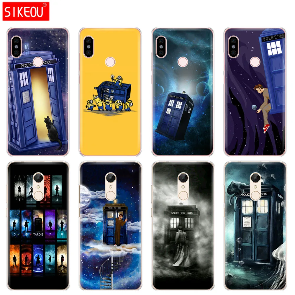 Силиконовый чехол для телефона Xiaomi redmi 5 4 1s 2 3 3s pro PLUS note 4X 4A 5A Tardis Box Doctor Who |