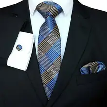 Шелковый галстук тонкие мужские s Узкие галстуки деловые мужские тканый галстук, жаккардовый набор