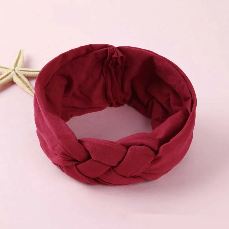 baby accessories doll	 Baby Headband Twist Top Knot Soft Girl Nylon Hair Accessories Toddler Solid Turban Newborn Photo Props Kid Lovely Headwrap best Baby Accessories