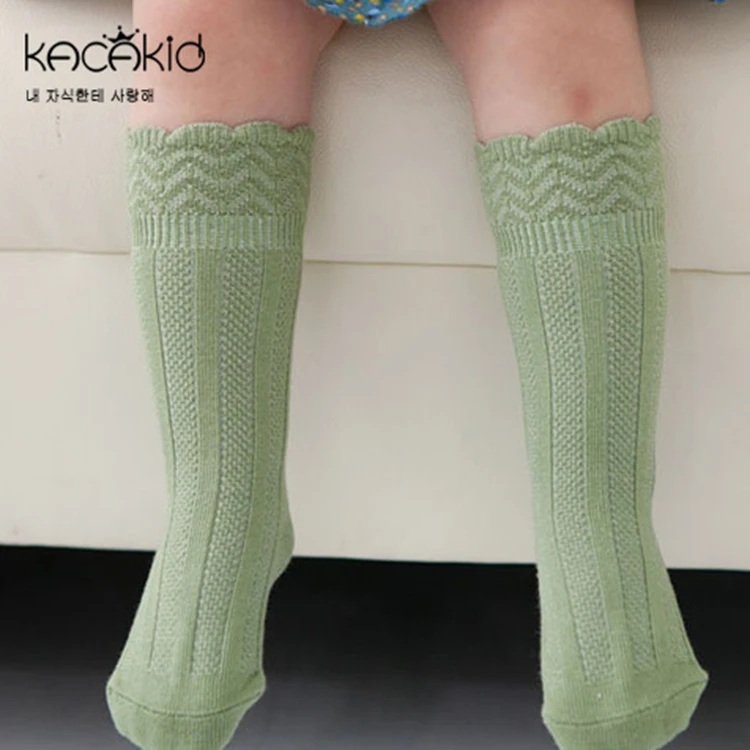 

0-4T Baby Anti Slip 6 Colors High Socks Kids Toddlers Knee-Socks Cuffed Knee-highs Infantil Girls Boys Clothing Accessory