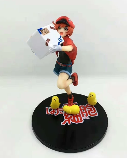 Hataraku Saibou Аниме фигурки модель игрушки куклы Рождественские украшения коллекция