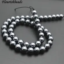 4 мм-16 мм натуральный Титан Герц Круглый Loose бусы