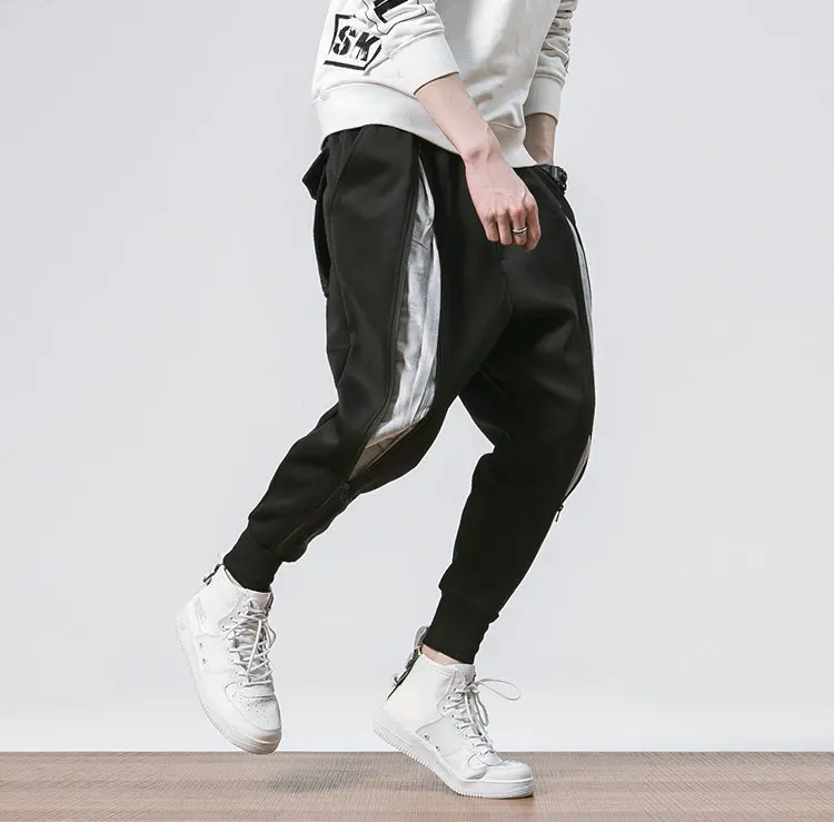 Mens Joggers Pants Baggy Hip Hop Japanese Fashion Streetwear Men Pants Casual Korean Street Style Harajuku Sweatpants Homme