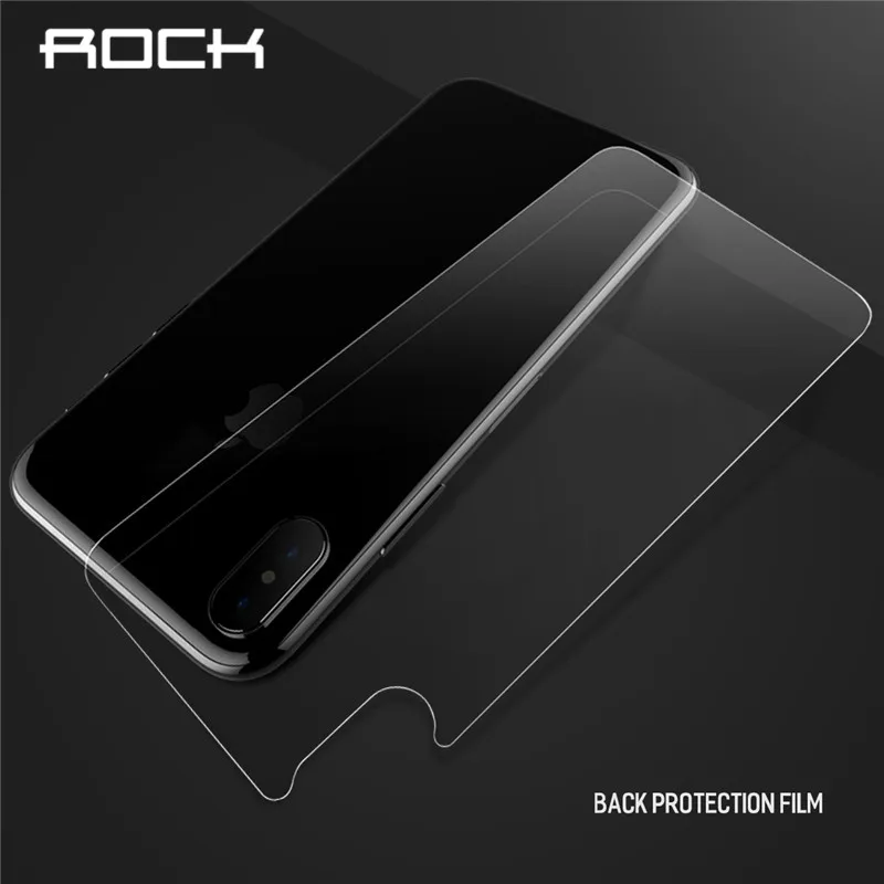 ROCK 0 12 мм Защитная пленка для задней панели iPhone X 10 мягкая Бесплатная X|Защитные